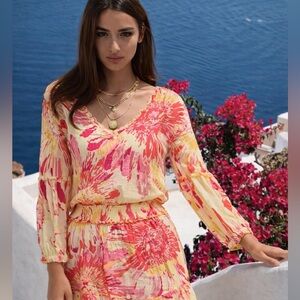 🌺 Poupette St Barth Floral Mini Dress 🌺